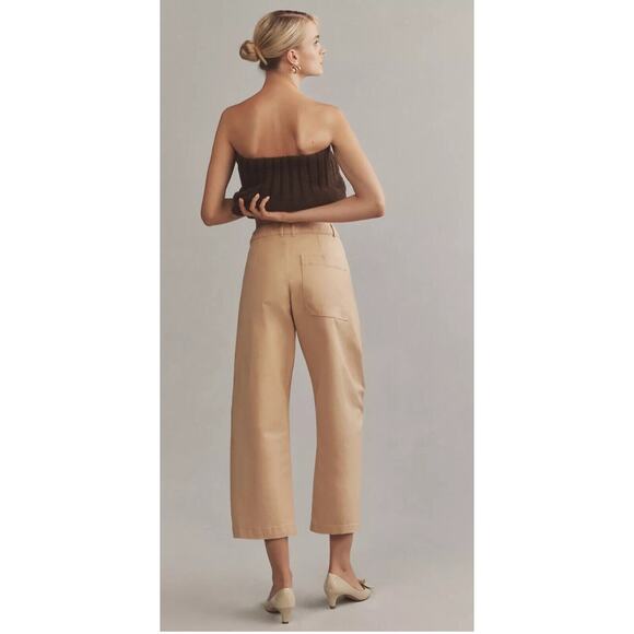 Anthropologie Maeve Barrel Khaki chino Pants - Picture 7 of 7